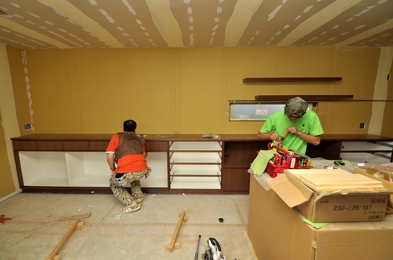 17.甲板(天板)施工