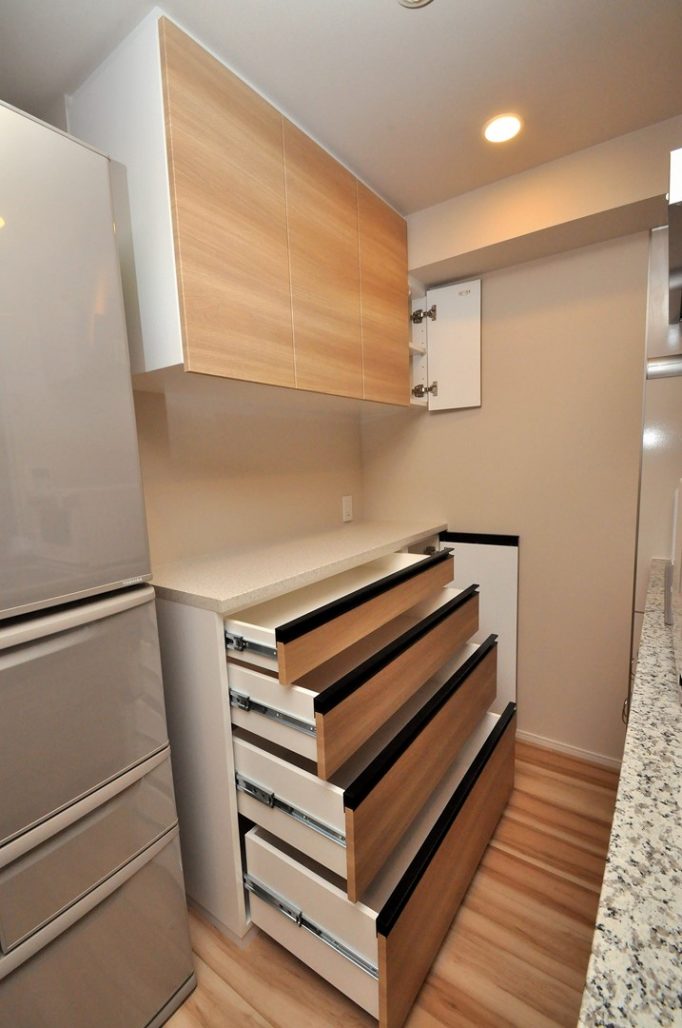 台東区、造作カップボード、オーダーメイド家具、ハミルトン